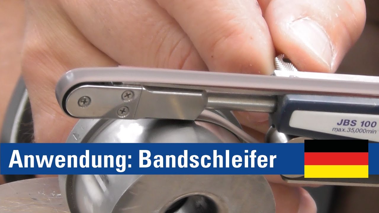 ENESKAmicro Bandschleifer | Anwendungsvideo