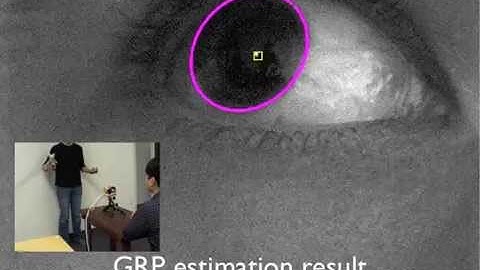 Eye Tracking using Corneal Reflections of Structured Light (ECCV 2012)