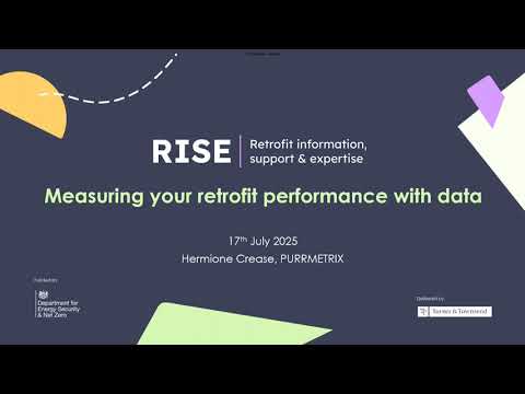 Measuring Retrofit Impact with Data | RISE Masterclass