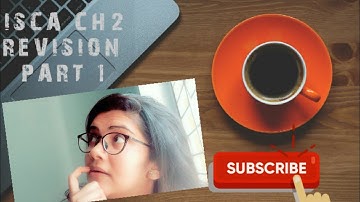 CA FINAL-MAY 2021 | ISCA | CH 2 | INFORMATION SYSTEMS CONCEPTS | POINTWISE REVISION |PART 1