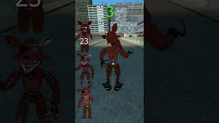 FNaF Foxy Animatronics Team Speed Test⚡ #garrysmod #fnaf #fivenightsatfreddys