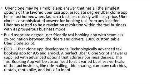 Uber Clone | Uber ReadyMade Script