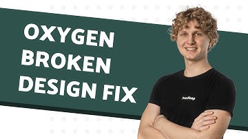 Solution To Broken Layout After WordPress Migration - Oxygen Website (using All-in-One WP Migration)