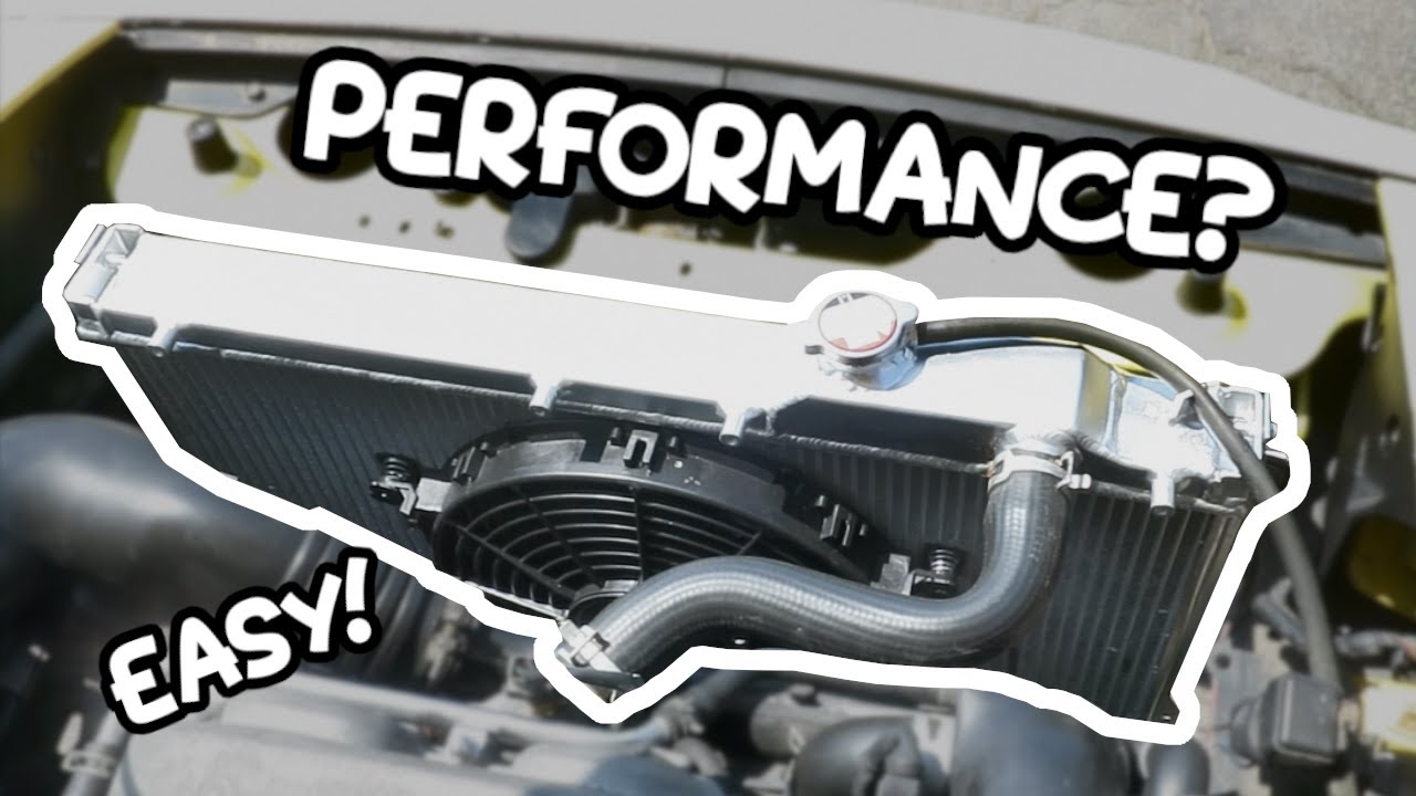 How to Install “Performance” RADIATOR & FAN! (on miata) - YouTube