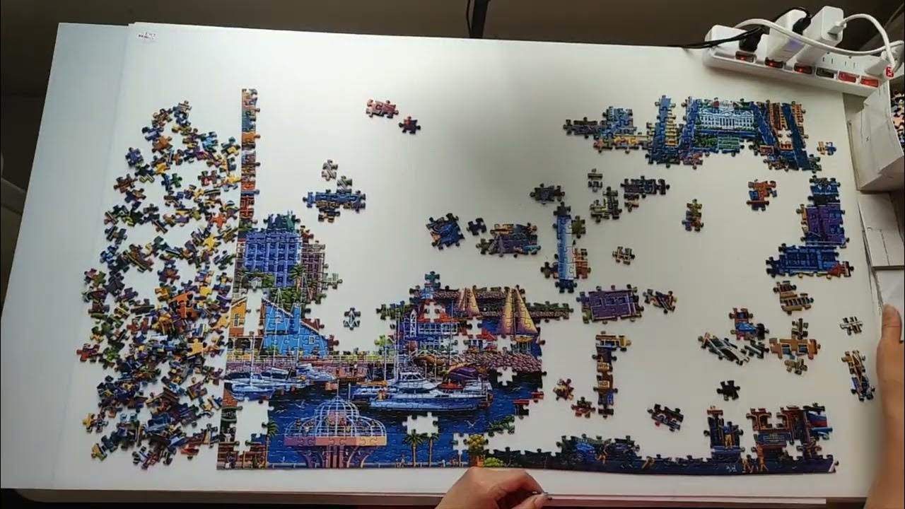DOWDLE PUZZLE，60000片世界地圖PART 5，1000pcs，75×50cm YouTube