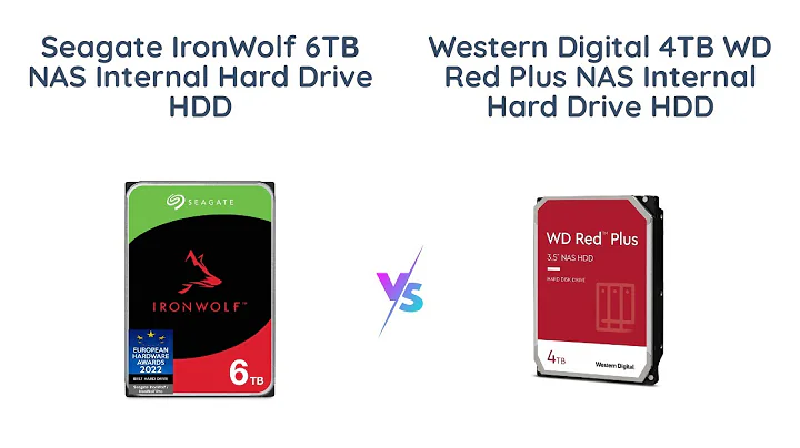 Seagate IronWolf vs. Western Digital Red Plus: Which Hard Drive is Right for Your NAS?