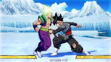 Gogeta can kill from a Super Dash Dbfz