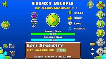 (10 stars) Easy demon with a secret way! Geometry Dash