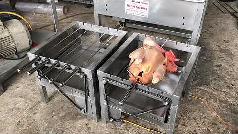 máy nướng thịt mini 5 xiên