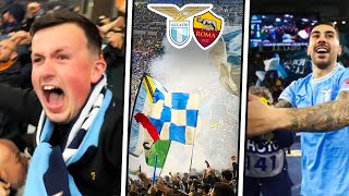 CRAZY ULTRAS GO MENTAL as LAZIO WIN vs ROMA 🔥