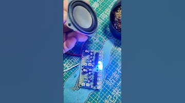 Speaker Project Electronics Project #students #engineer #pcb #arduino #robotics #college #iot
