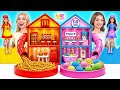 素晴らしいドールハウスを作ります | マクドナルド vs バスキンロビンス Candy DO