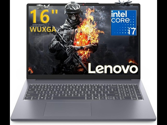 Review: Lenovo 16” i7 Laptop – 16GB DDR5 & 1TB SSD - YouTube