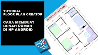 Floor Plan Creator Tutorial - Cara Membuat Denah Rumah di Android screenshot 5