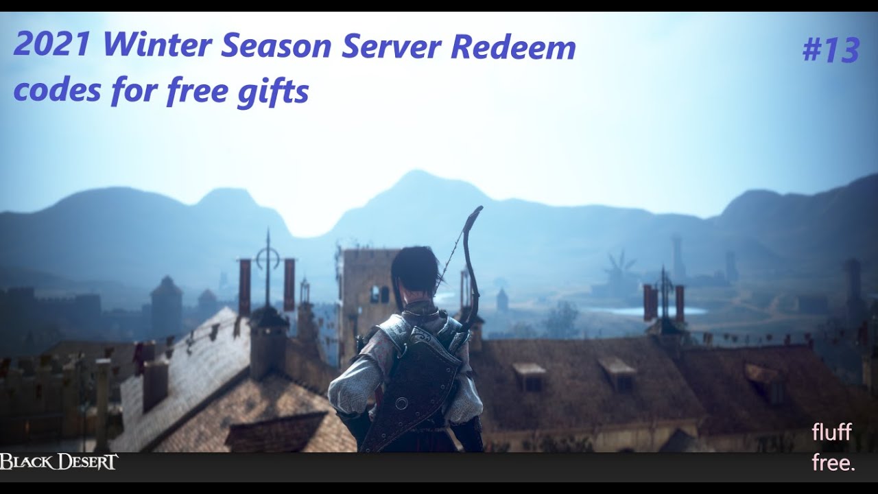 Black Desert Online 2021 Winter Season Server Redeem codes for free