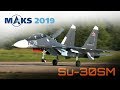 MAKS 2019 ✈️ SU-30SM STALL PARTY!! - HD 50fps