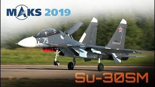 MAKS 2019 ✈️ SU-30SM STALL PARTY!! - HD 50fps