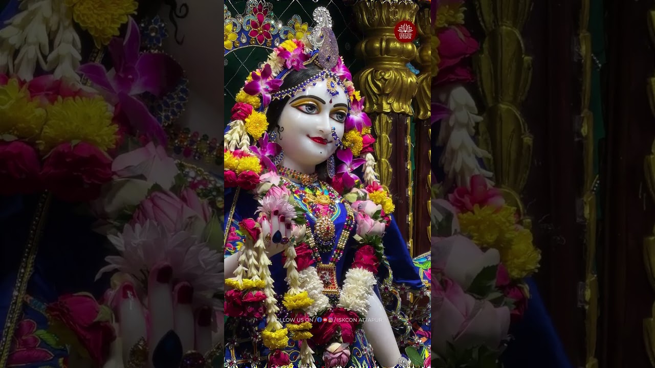 🌸Today’s Special Darshan 16 Oct 2026 🌸 Sri Sri Radha Madhava Mandir ISKCON Attapur #iskcon #darshan