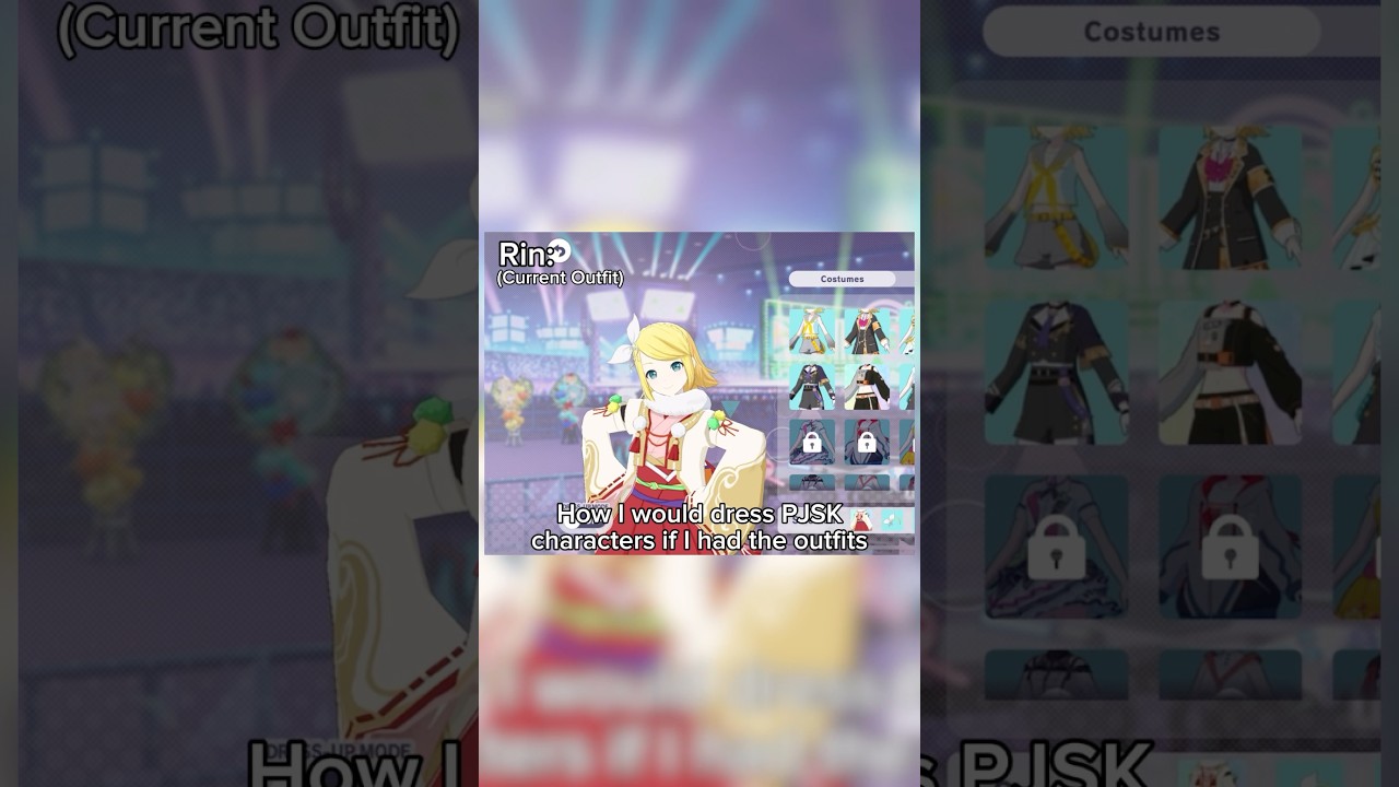 How I would dress PJSK Characters Part 2 (Rest of the VS) || Project Sekai / PJSK