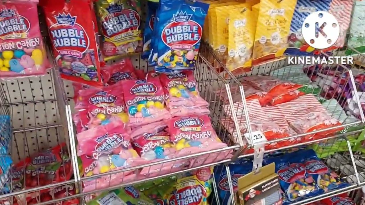 Huge Dollar Tree Store 🌳 Name Brand Candy & Chocolates Snacks 🍫