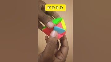 Solve the last piece with this simple👍 trick.#rubikscubeintelugu