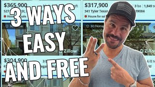 3 Ways to Comp Properties For FREE!