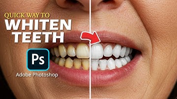 How to Whiten Teeth in Photoshop | Easy Photo Editing Tutorial