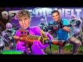 DAVENITE &amp; ALVI vs. 1000 ZOMBIES 🧟 (Fortnite Rette die Welt)