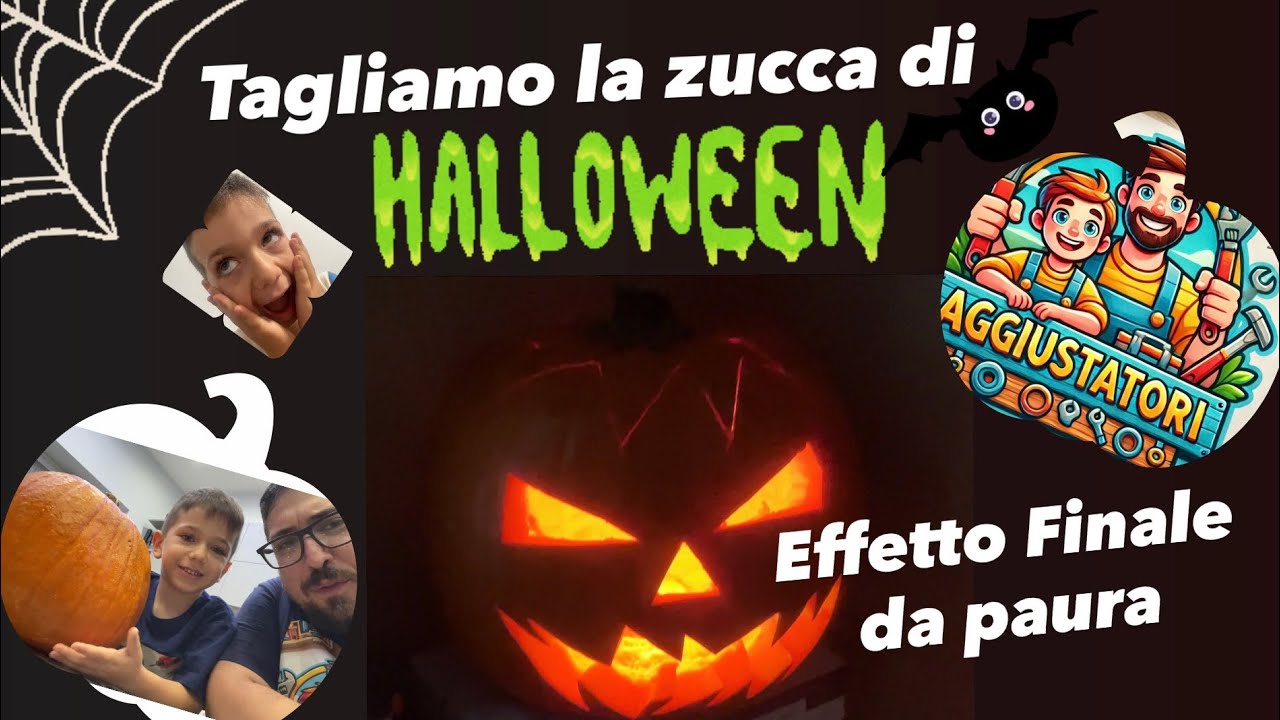 Halloween con Gli Aggiustatori 🎃 Come rintagliare La Zucca più Spaventosa di Tutte!