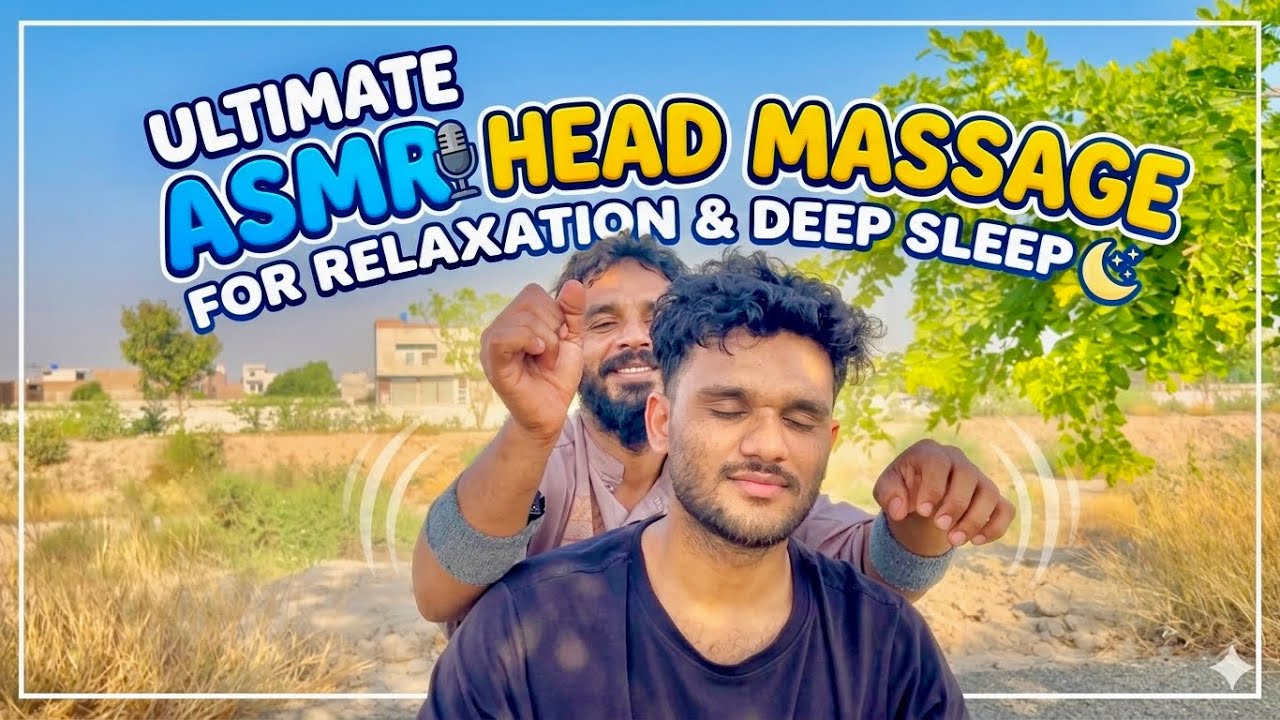The Most RELAXING Head Massage You’ve Ever Seen 😴 ASMR for Sleep - YouTube