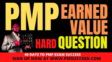 PMP Exam Daily Drill #92 - Tough Earned Value Question #pmp #evm #earnedvalue