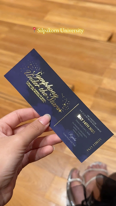 Attending a symphony in Bangkok. #symphony #bangkok #thailand