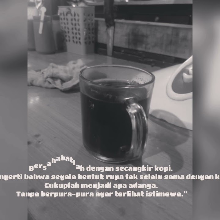 Story wa kopi hitam