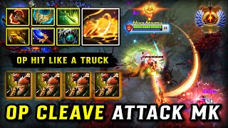 Op Cleave Attack Carry Monkey King 1St Item Battle Fury Op Hit Like A Truck 7.38C Dota 2