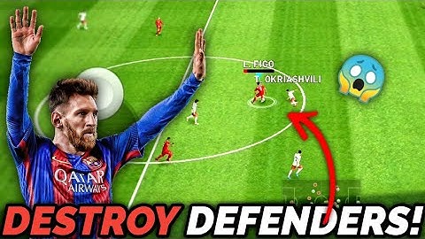 How to DRIBBLE like MESSI & DESTROY DEFENDERS in PES 20 MOBILE! AM5