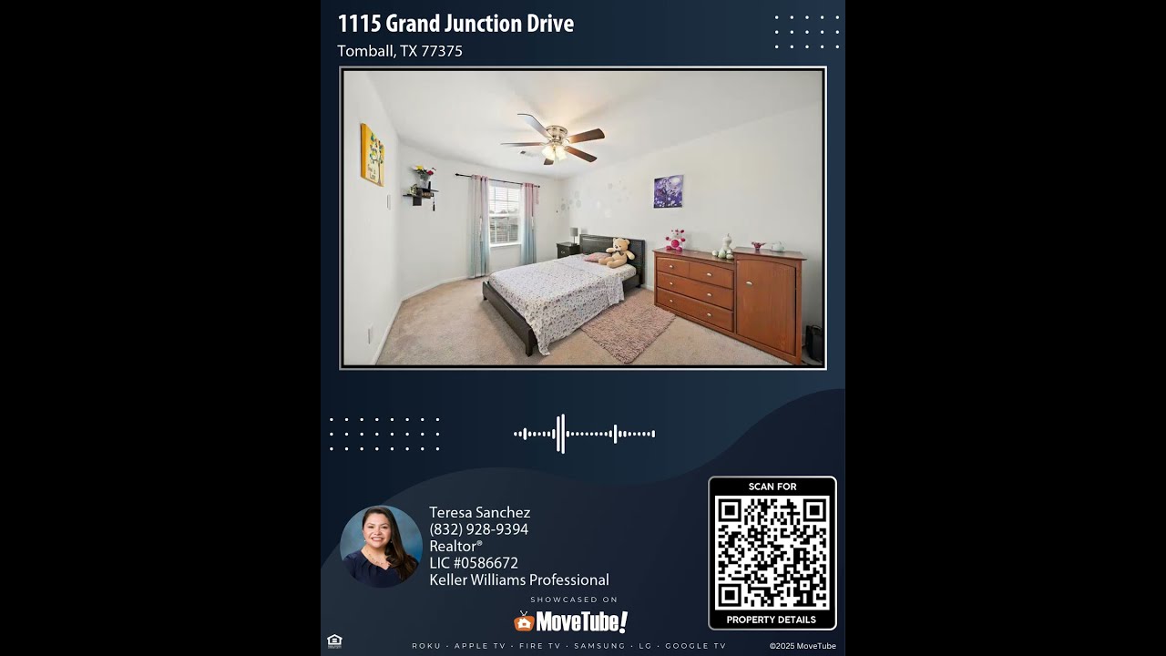 1115 Grand Junction Drive Tomball TX 77375 4 Bedroom Home For Rent