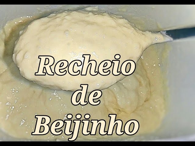 RECHEIO DE BEIJINHO PARA BOLO, OVO DE PÁSCOA, TRUFAS, ETC