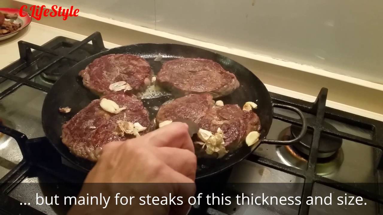 How to cook a good steak. Single vs Constant Flip blind tasting cooking experiment. - YouTube