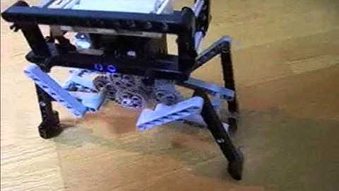 Lego Technic Vertical Link 4 Legs Bug Robot 003