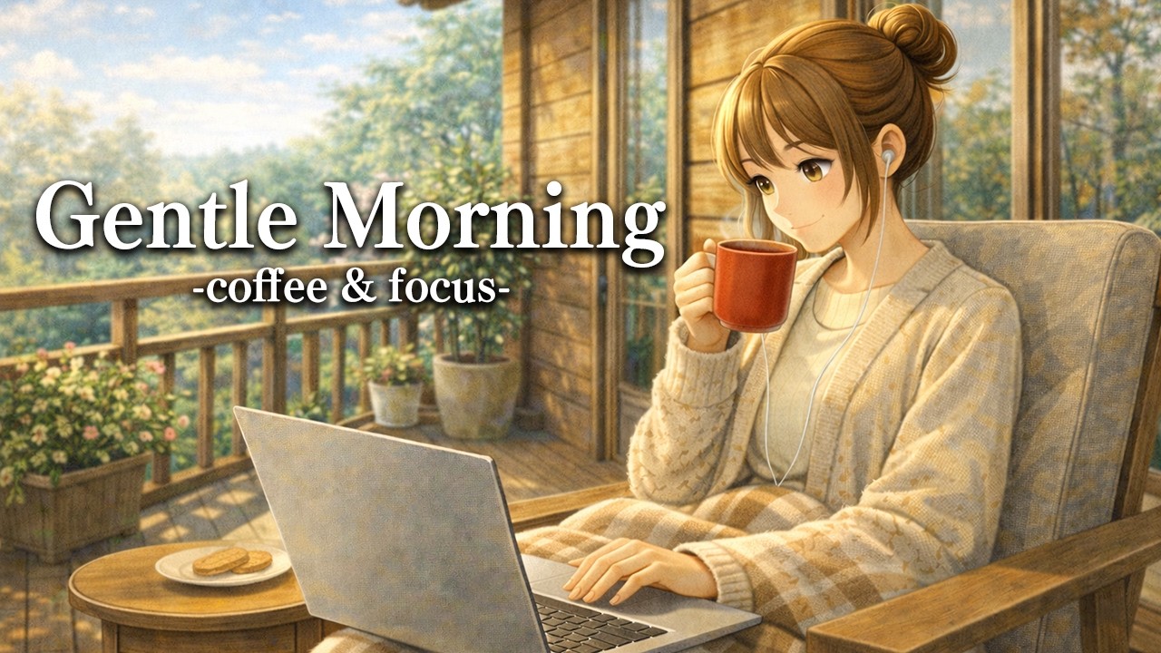 Calm Day BGM | Gentle Morning – Focus Music for Work, Study & Reading (2 Hours)