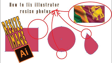 Selection tool not working in illustrator, Not resizing | visible image resize in illustrator