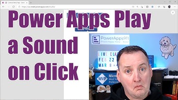 QTT - Power Apps Play Sound on Click