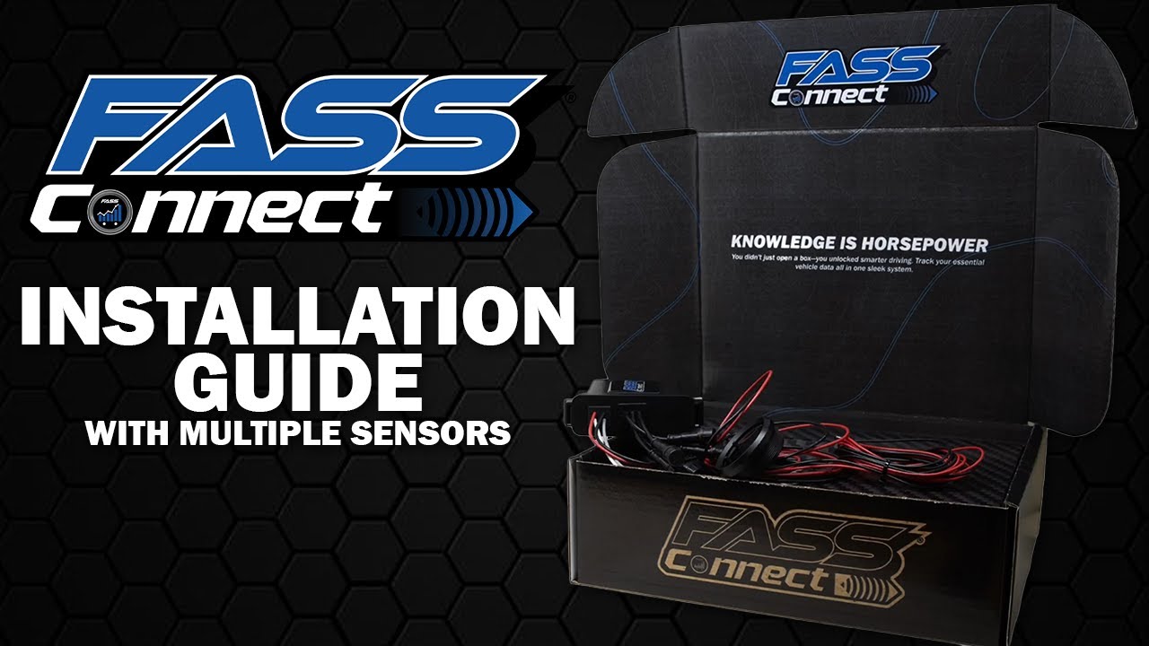 Multi Sensor Setup How to Install the FASS Connect w/ Multiple Sensors! - YouTube