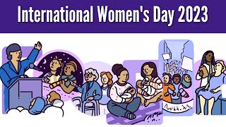 International Women's Day 2023 Google Doodle screenshot 4