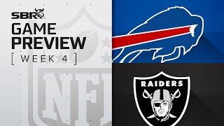 Bills vs Raiders | NFL Game Preview & Football Predictions | Week 4