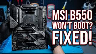 MSI MAG B550 Tomahawk CPU LED Won't Turn Off? Here's Why