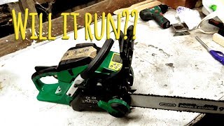 Gardenline Chainsaw Troubleshooting 