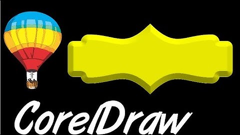 Corel Draw Tips & Tricks Draw this shape with 2 retangles and 1 Square