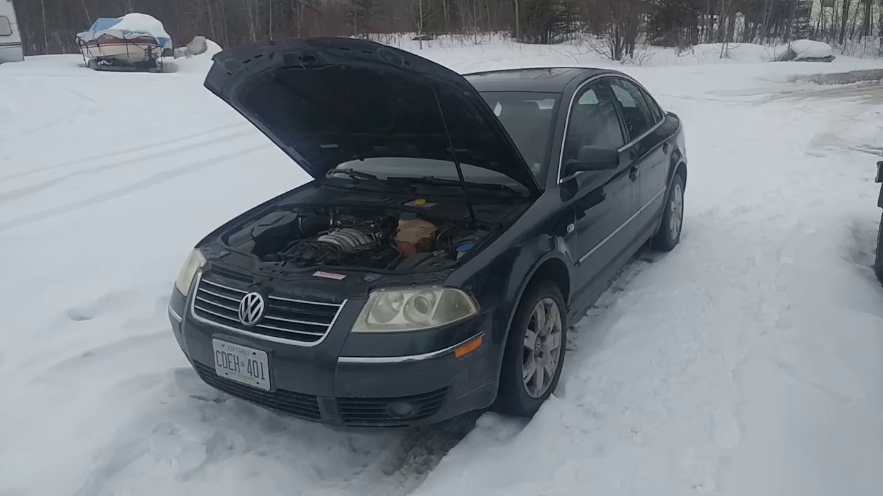 VW Passat oil smell Quick Fix - YouTube