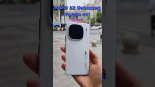 iQOO 12 Unboxing Hands on! #shorts #iqoo12 #iqoo12pro #tech #ytshorts